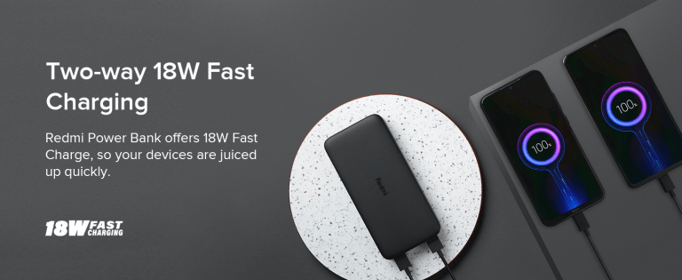 20000 Redmi 18W Fast charge Power Bank