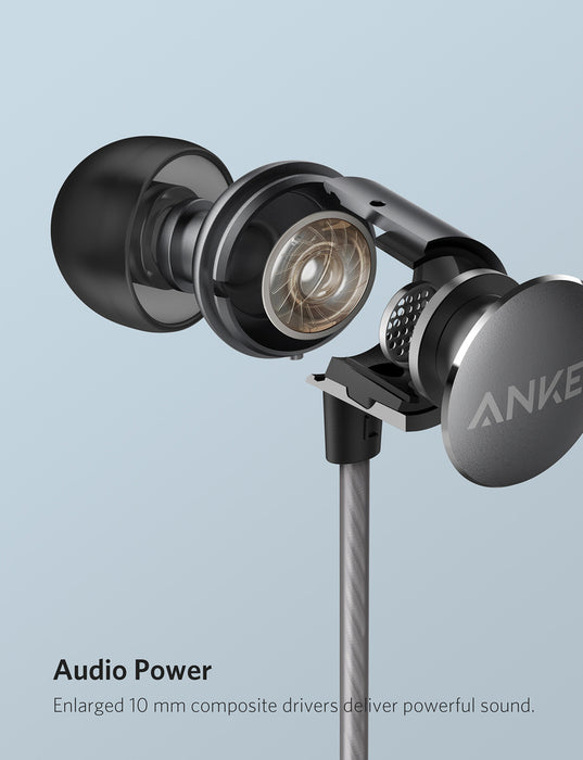 Anker Soundbuds Verve with remote control Black+Gray