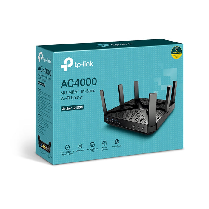TP-Link  MU-MIMO Tri-Band WiFi Router-Archer C4000