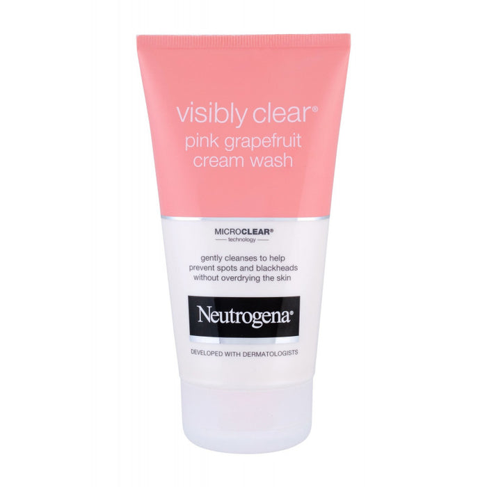 Neutrogena visibly clear pink grapefruit cream wash