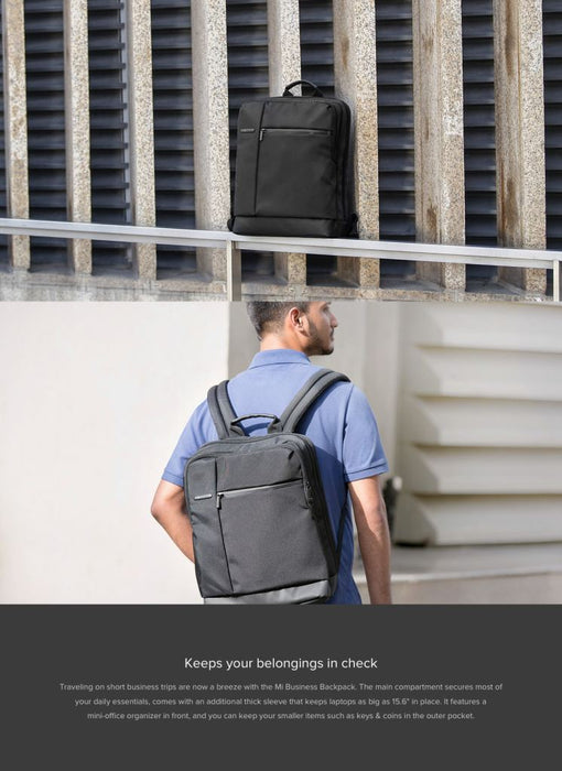MI Business Backpack (Black)