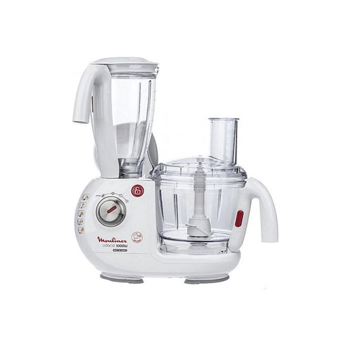 MOULINEX Food Processor 800W 1.5L 2 Speeds 27 Functions - White