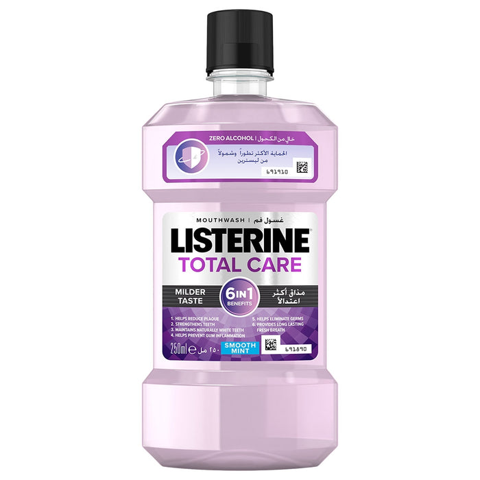 Listerine Mouth Wash 250ml  Total Care Zero