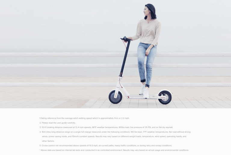 MI Electric scooter