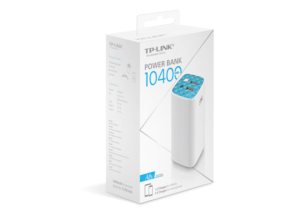 TP-LINK POWER BANK High Capacity 10400 mAh