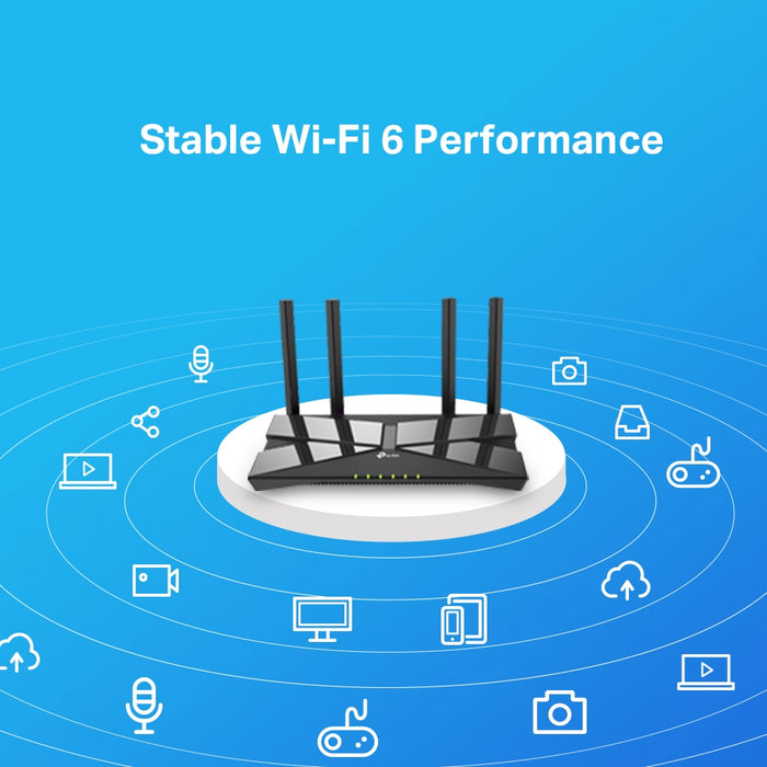 TP-Link AX1500 Wi-Fi 6 Router-Archer AX10