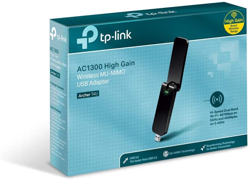 TP-Link AC1300 High Gain  Wireless  MU-MIMO  USB Adapter