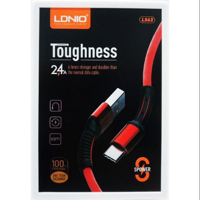 Ldnio LS63 Toughness USB Cable Fast Charge