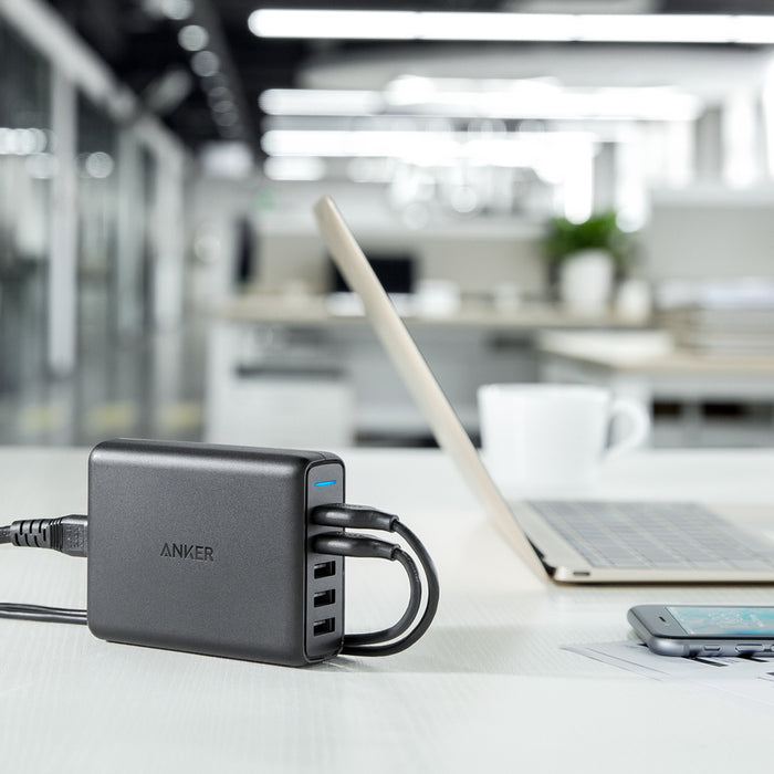 Anker PowerPort 5 with Dual Quick Charge 3.0 EU Black