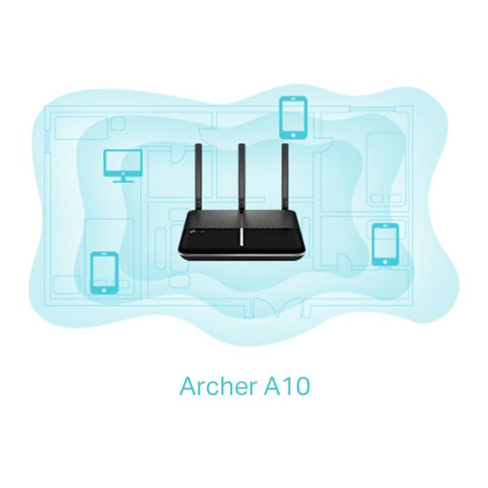 TP-Link Smart WiFi Router - MU-MIMO, Gigabit Wireless Router-Archer A10