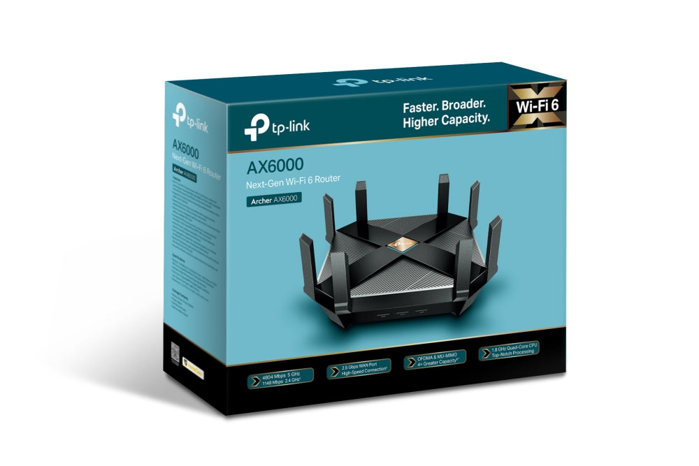 TP-Link AX6000 Next-Gen Wi-Fi Router-Archer AX6000