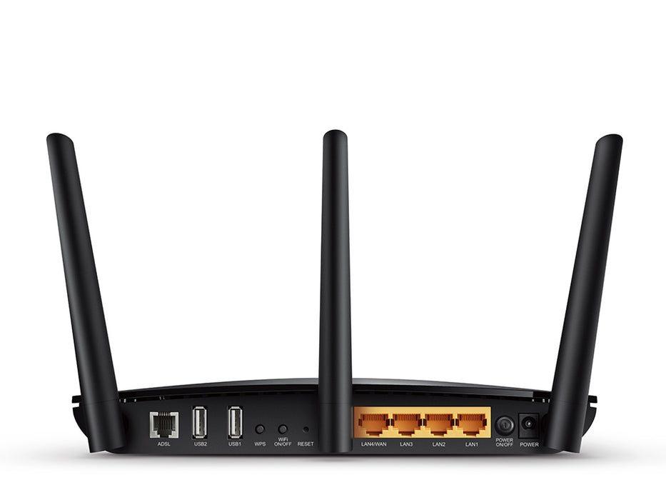 TP-Link AC1750 Wireless Dual Band Gigabit ADSL2+ Modem Router-Archer D7