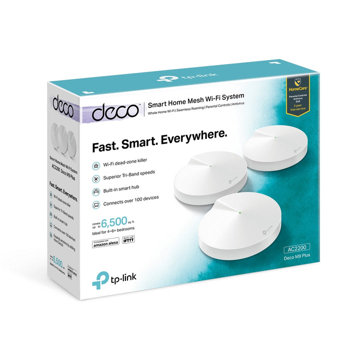 Tp-Link Whole Home Mesh Wi-Fi System-Deco M9(3-pack)