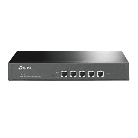 TP-Link Desktop/Rackmount Load Balance Broadband Router-TL-R480T+