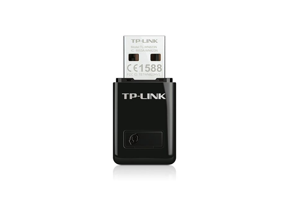 TP-Link TL-WN823N N300 Mini USB Wireless WiFi network Adapter for pc, Ideal for Raspberry Pi