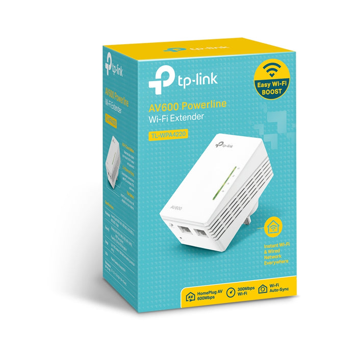 Tp-link Powerline 600 Wi-Fi Powerline Extender-TL-WPA4220