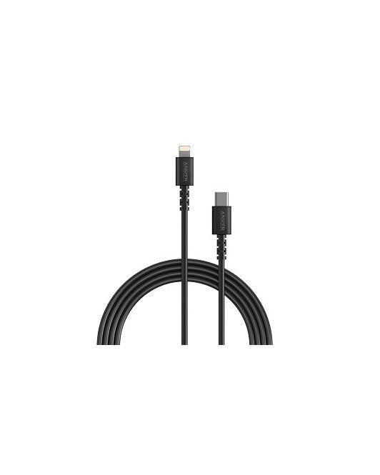 Anker PowerLine Select USB-C Cable with Lightning connector 6ft  Black