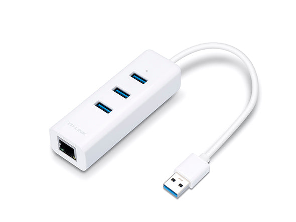 TP-LINK USB 3.0 3-Port Hub & Gigabit Ethernet Adapter